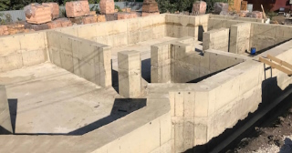 Фундамент с цокольным этажом под ключ заказать в Ейске - фундамент цокольный этаж под ключ цена от 7196 руб за м2